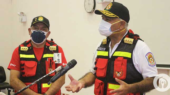 Comandante General del Cuerpo de Bomberos deja el hospital tras vencer Covid-19